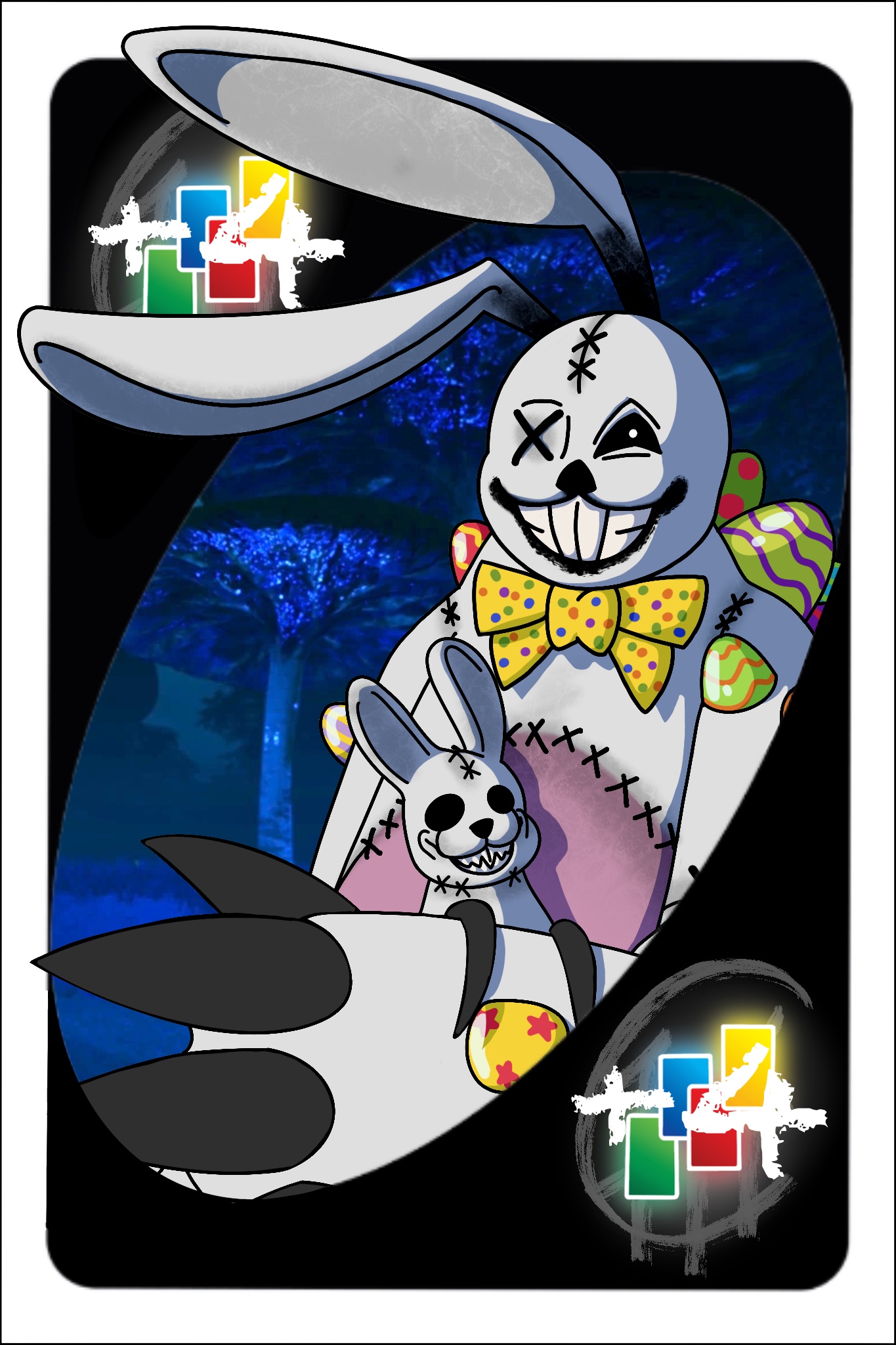 UNO The Mimic 2024 - The Sinister Bunnies' card