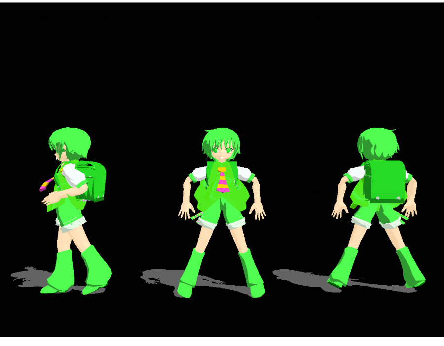 MMD Newcomer Gachapoid Human