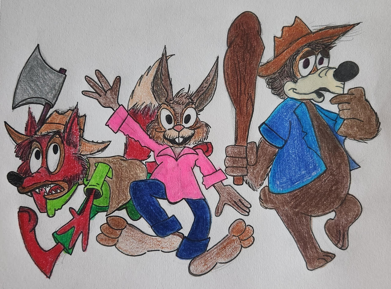 Brer Rabbit, Brer Fox, and Brer Bear by FosterBennett2004 on DeviantArt