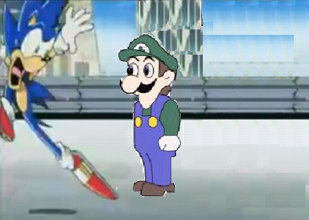 sonic's afraid of weegee