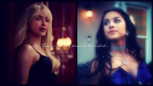 Lady, running down to the riptide.