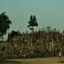 hill of crosses in Lithuania