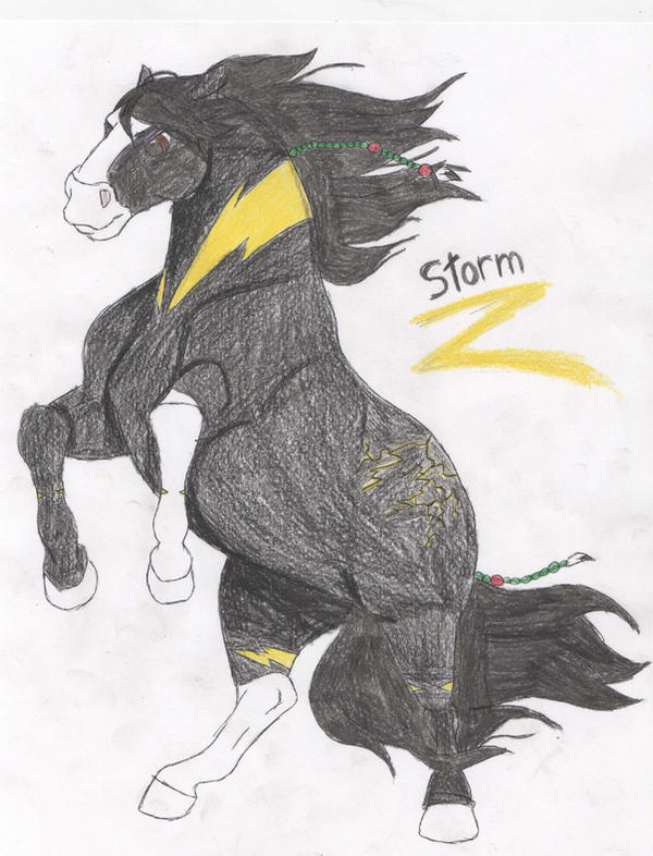 Strom Rearing To Save Diane by DrawingMaster1 on DeviantArt