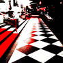 Checkers anyone? Walkway NYC