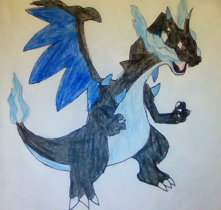 Mega Charizard X by Eggo12 on DeviantArt