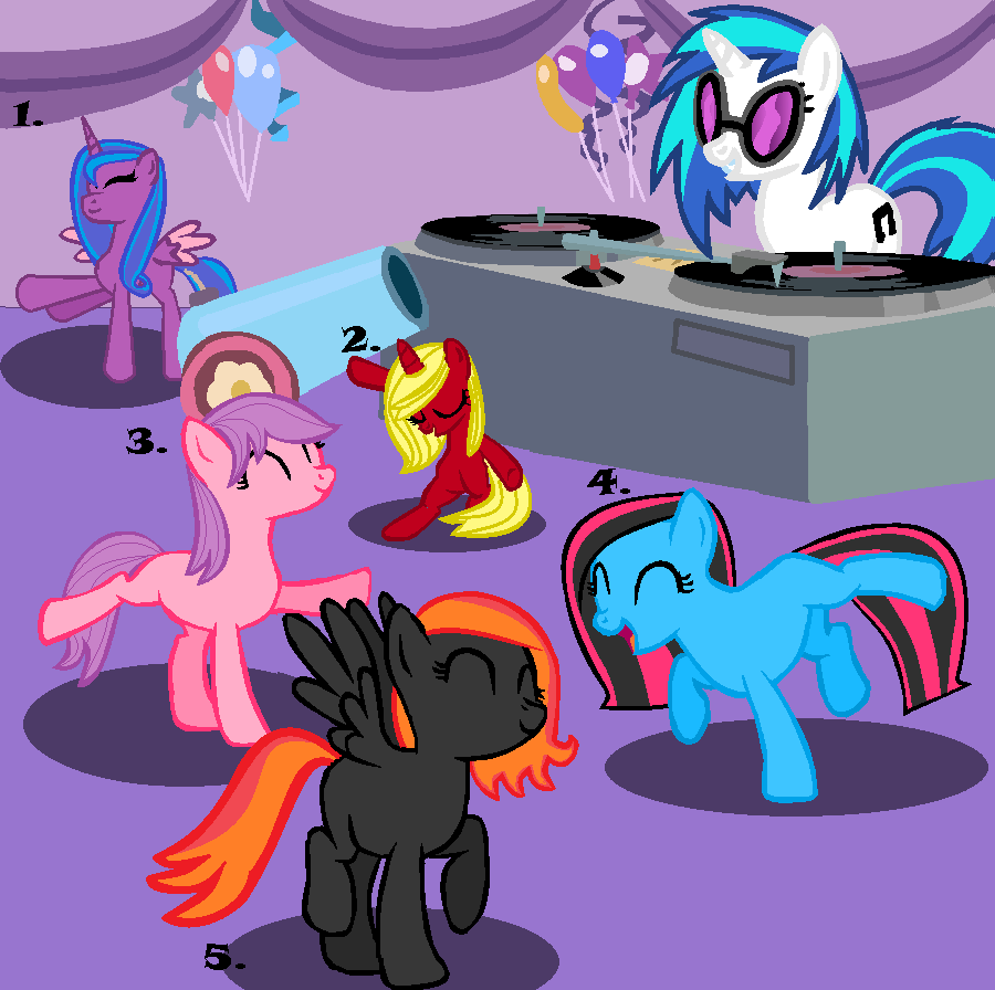 Party/Dancer Pony Adopts