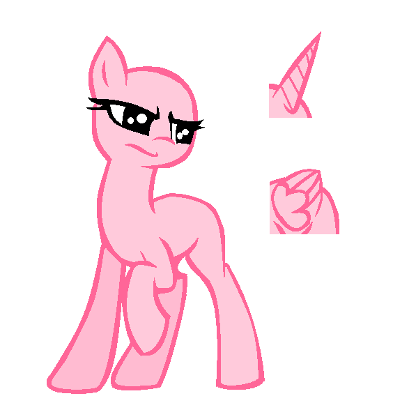 Unamused Pony Base