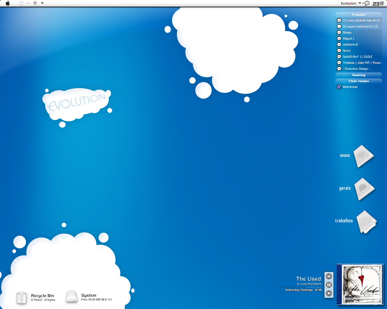 Evolution Clouds Update