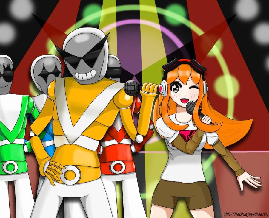 Meggy and the Funky Fource by R-TheBlueJayPhoenix on DeviantArt