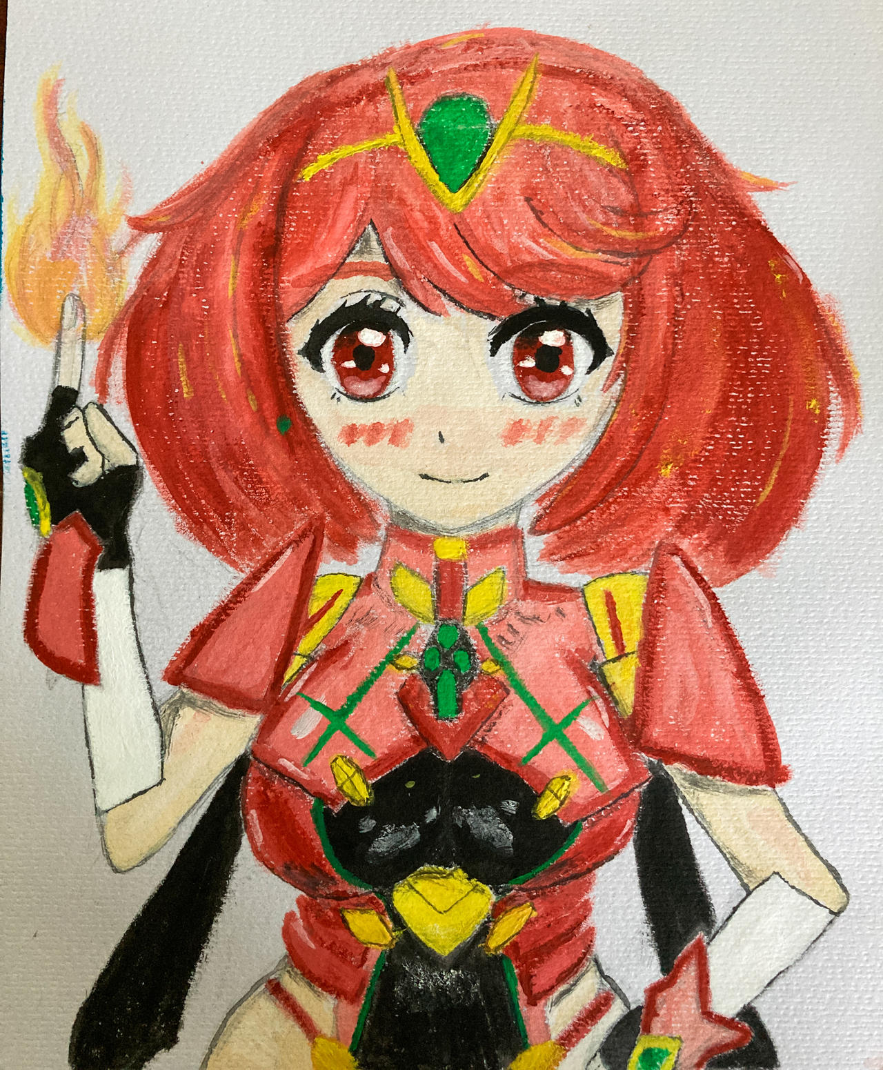 Pyra by R-TheBlueJayPhoenix on DeviantArt