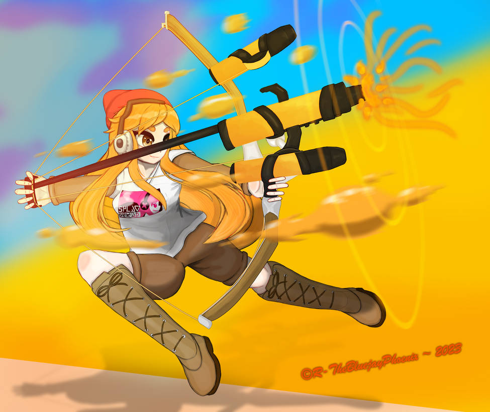Tri Stringer Collab Tri-Stringer Archer Meggy by R-TheBlueJayPhoenix on DeviantArt