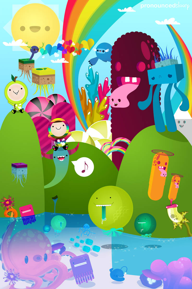 Vibrant Planet Collab by SloorpWorld