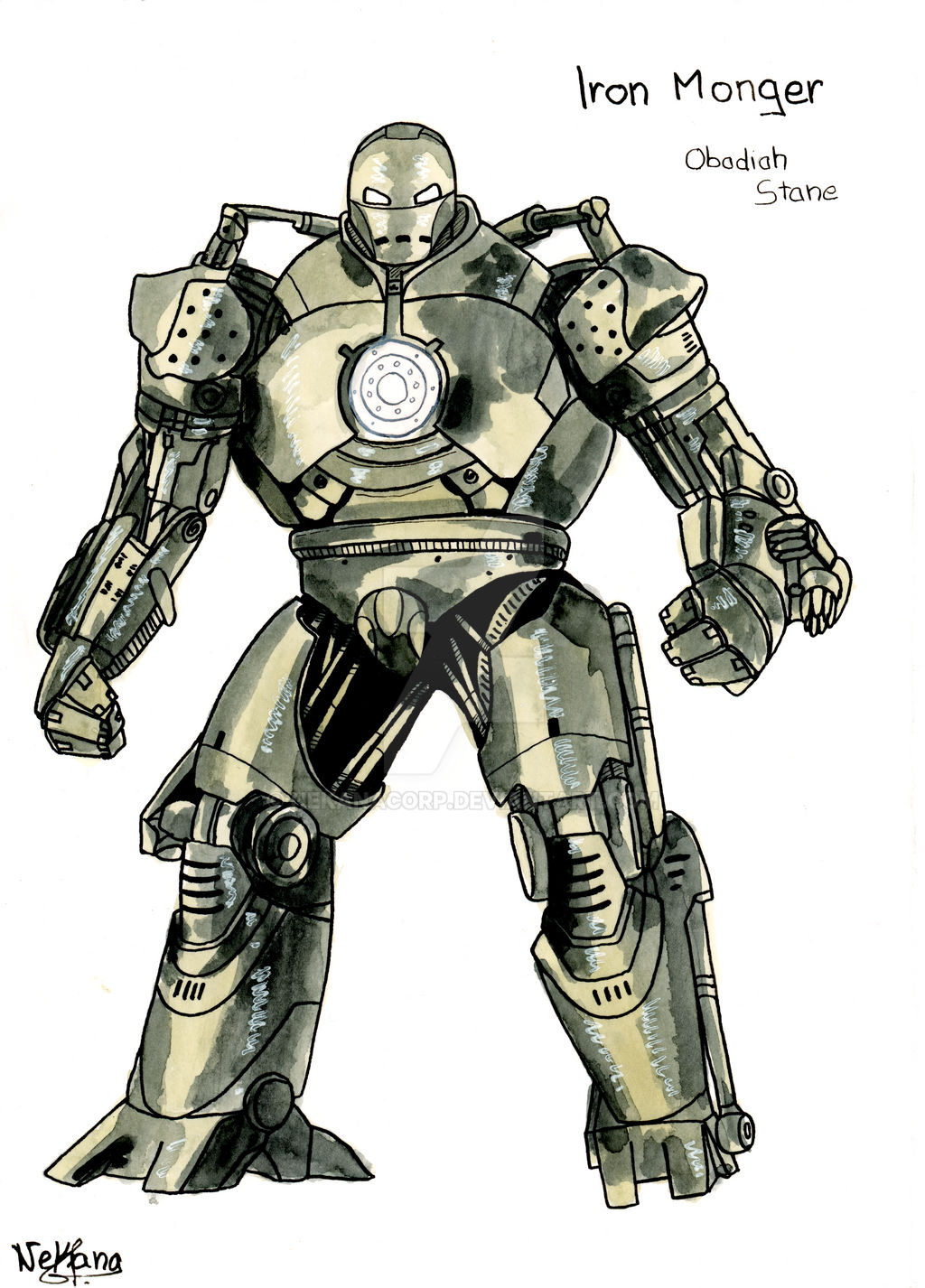 Iron Monger by NekanaCorp on DeviantArt
