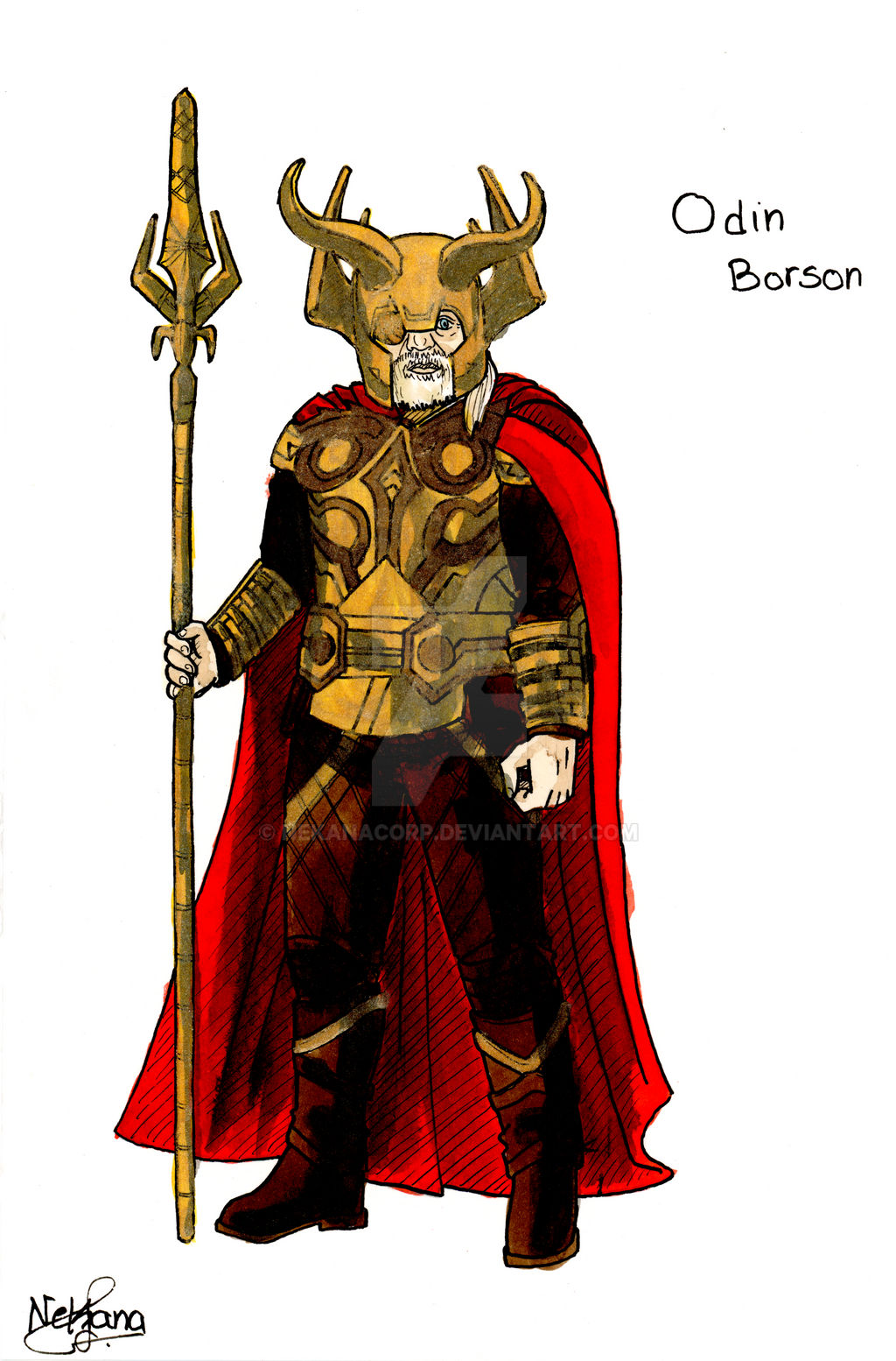 God of War Ragnarok - Alford (Odin) PNG Transparen by DavidBksAndrade on  DeviantArt