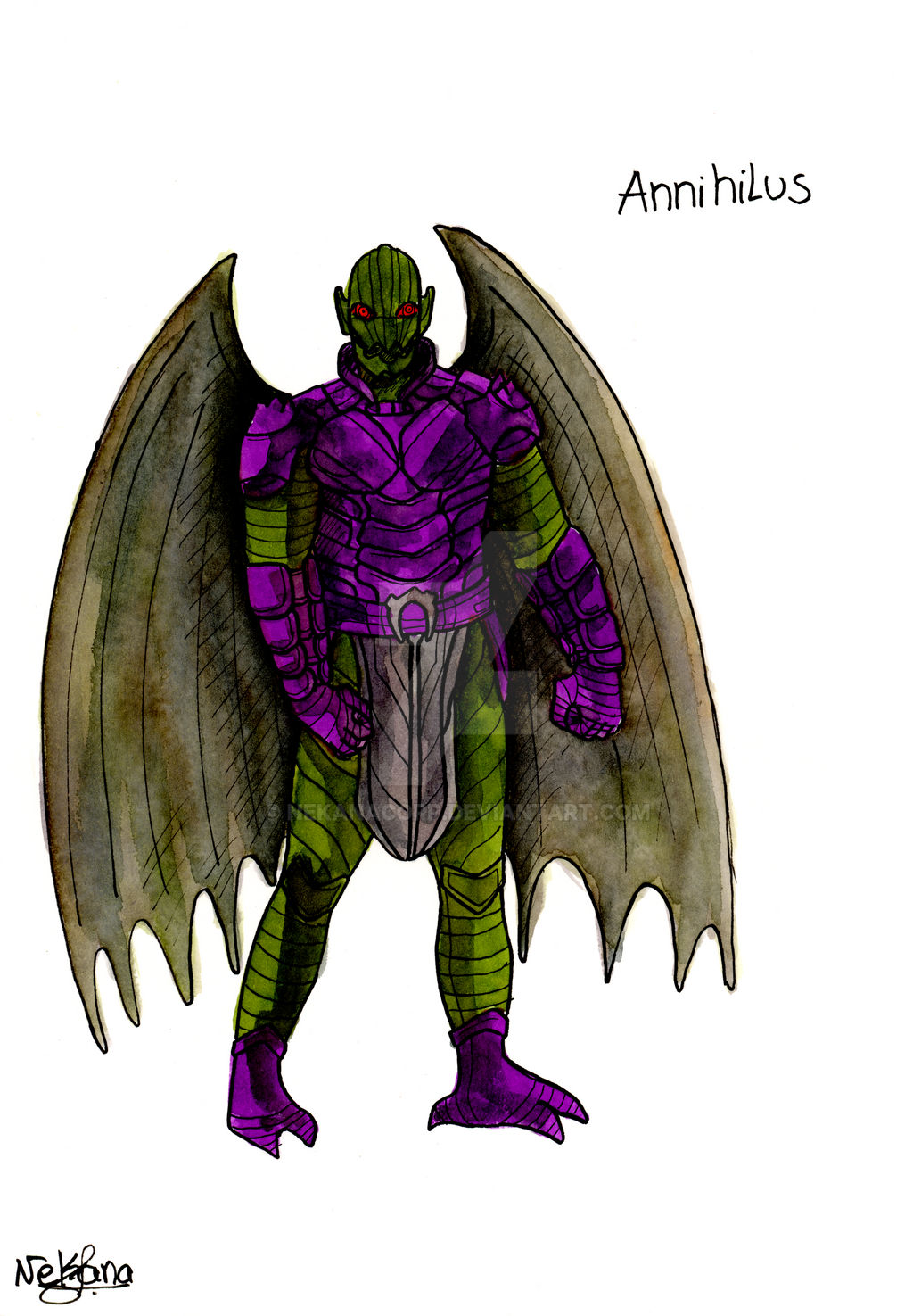 Annihilus Deviantart Annihilus by NekanaCorp on DeviantArt