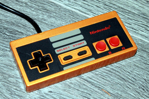 Nintendo 8 bit controller mod by JRN33 on DeviantArt