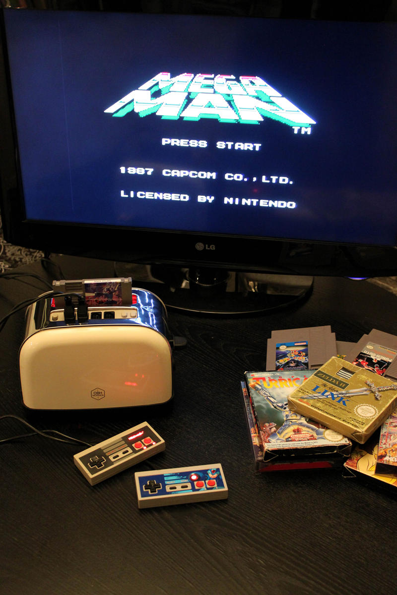 Nintoaster Nintoaster 1.0 Playing Mega Man by JRN33 on DeviantArt