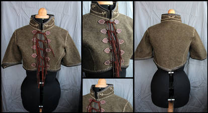 Elven warior woollen top