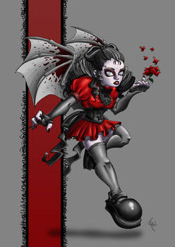 Amarantha the Vampire Goth