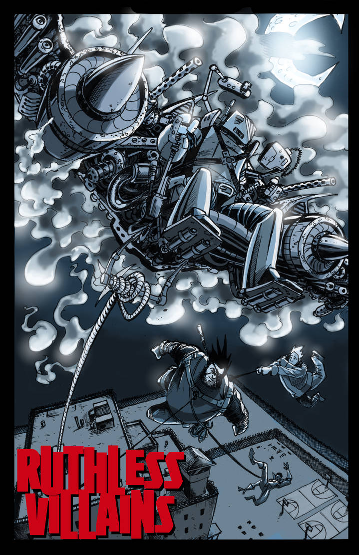 Ruthless Vector Ruthless Villains Print 0711 by stevenbowman on DeviantArt
