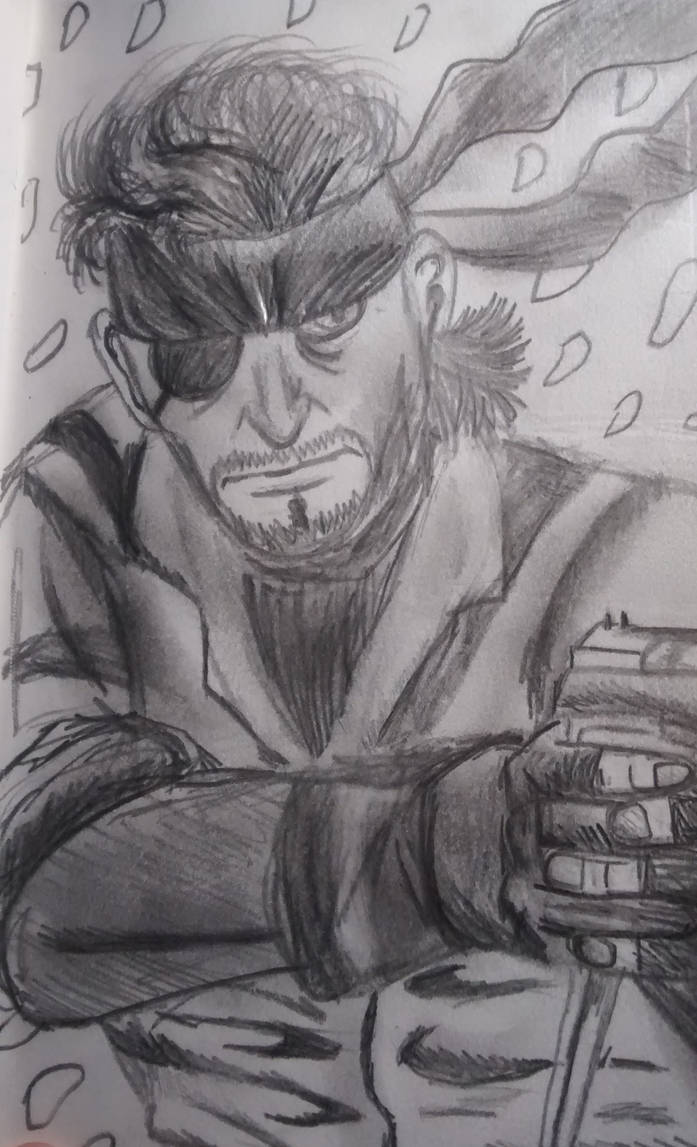 Solid Snake Sketch by Endar2 on DeviantArt