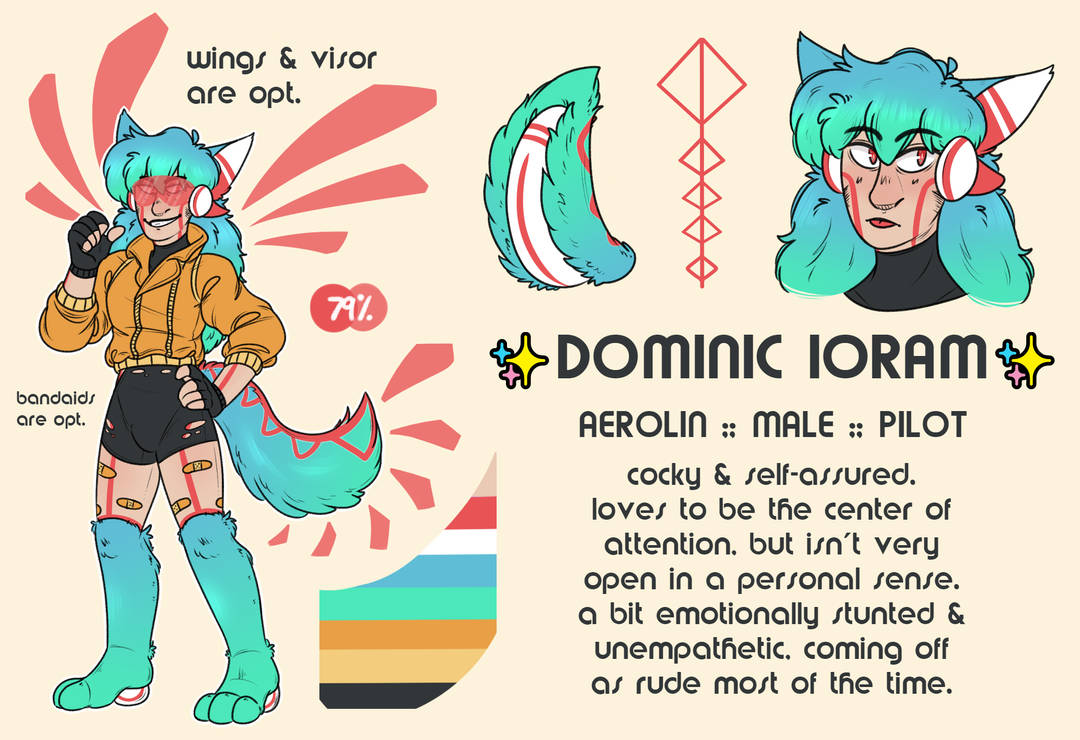 REFERENCE // Dominic by medimask on DeviantArt