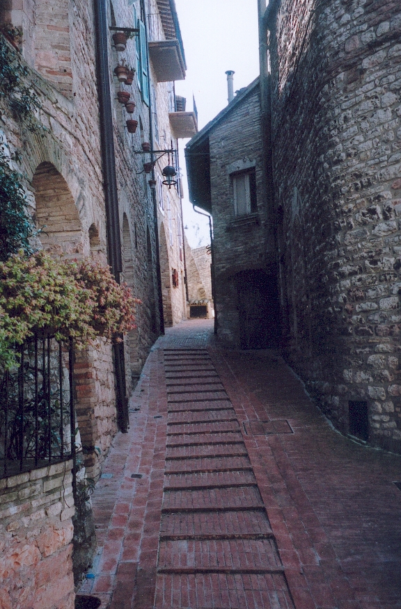 Street in Assisi, Italy