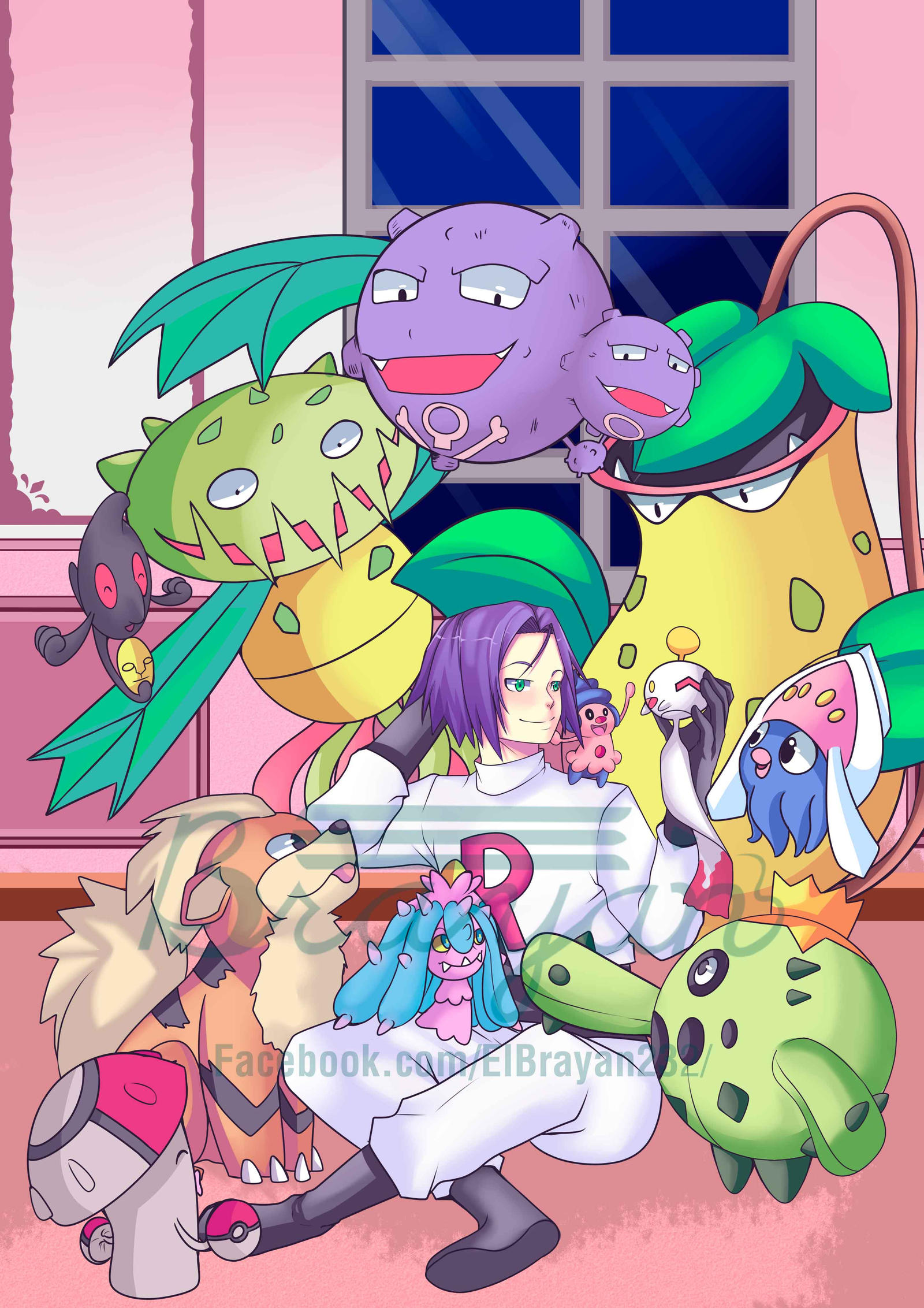 James Racks Pokemon James and his pokemon by ZXZBRAYANZXZ on DeviantArt