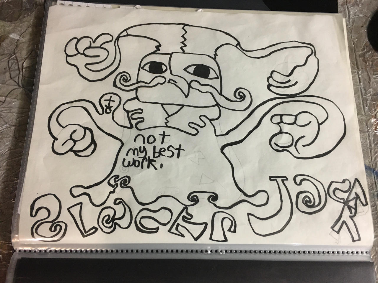 a drawing of Slackerjack I finished this days ago by Y2oonkay on DeviantArt