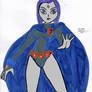 TEEN TITANS RAVEN (IN COLOR)