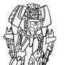 Marauder Megatron: Lineart.