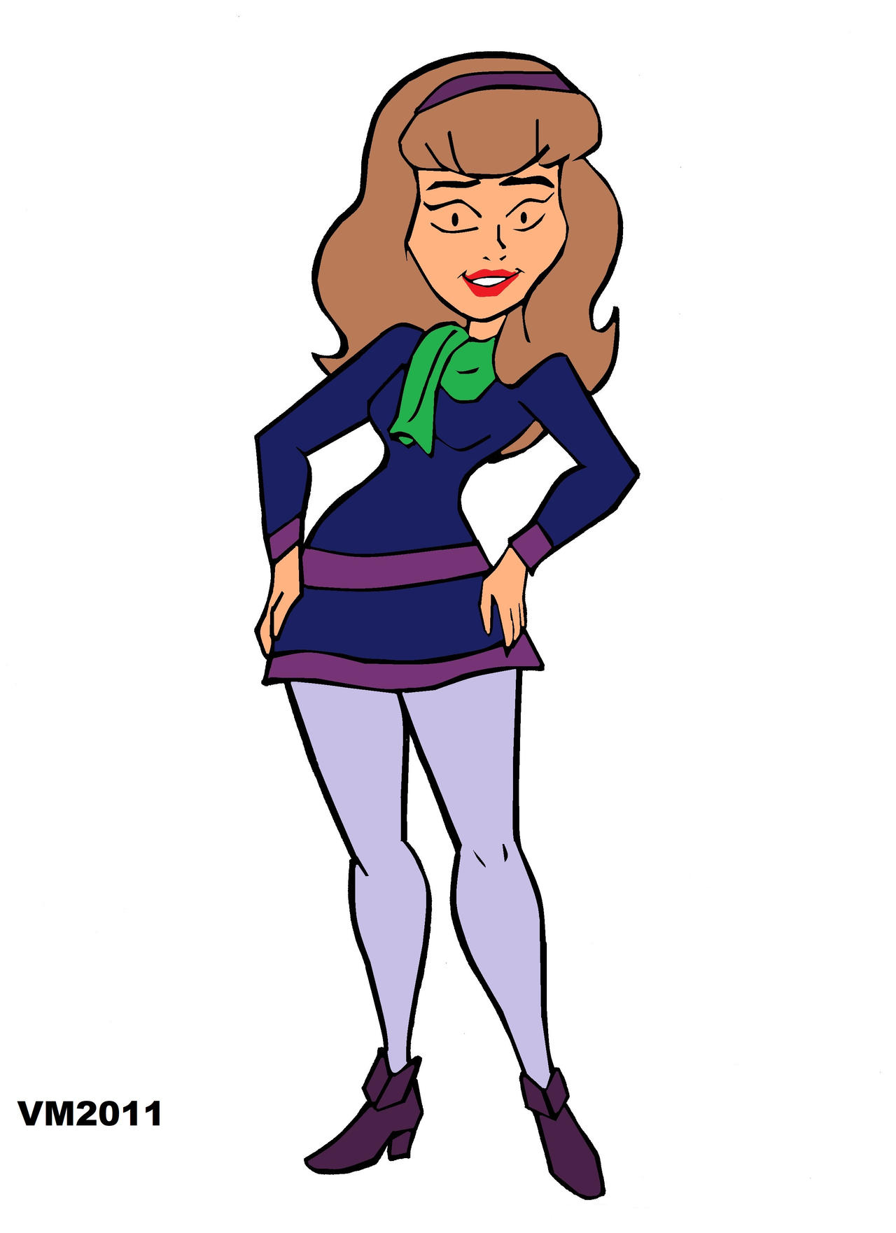 Scooby Doo And Guess Who-Daphne Blake by VectorMagnus2011 on DeviantArt