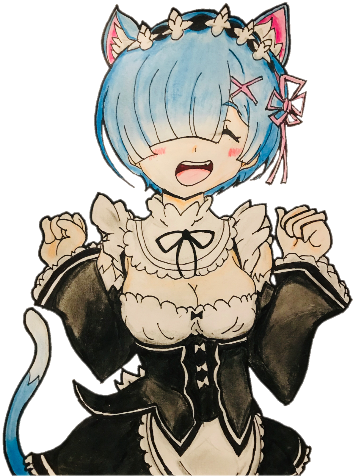 Rem - Re:Zero by hectormrg97 on DeviantArt