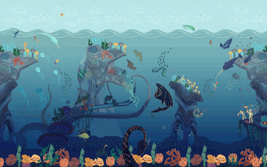 Jules Verne Google doodleremix by Kxmode