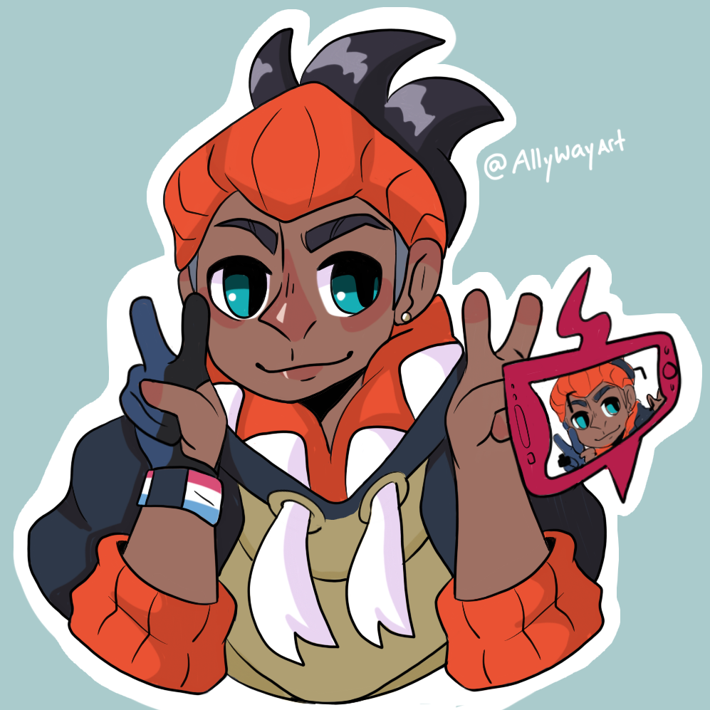 Pokemon Raihan by AllyWayArt on DeviantArt