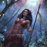 Pocahontas, The huntress princess