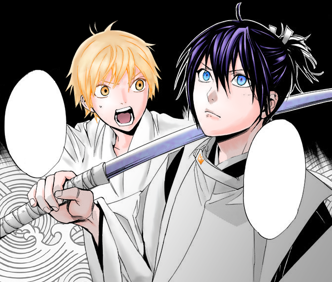 Coloured the final panel from Chapter 52 : r/Noragami