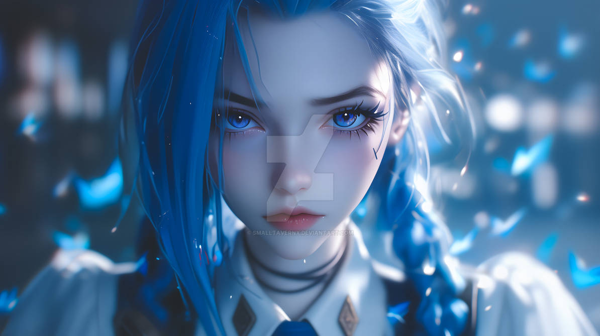 jinx-wallpaper4k by SmallTavernX on DeviantArt