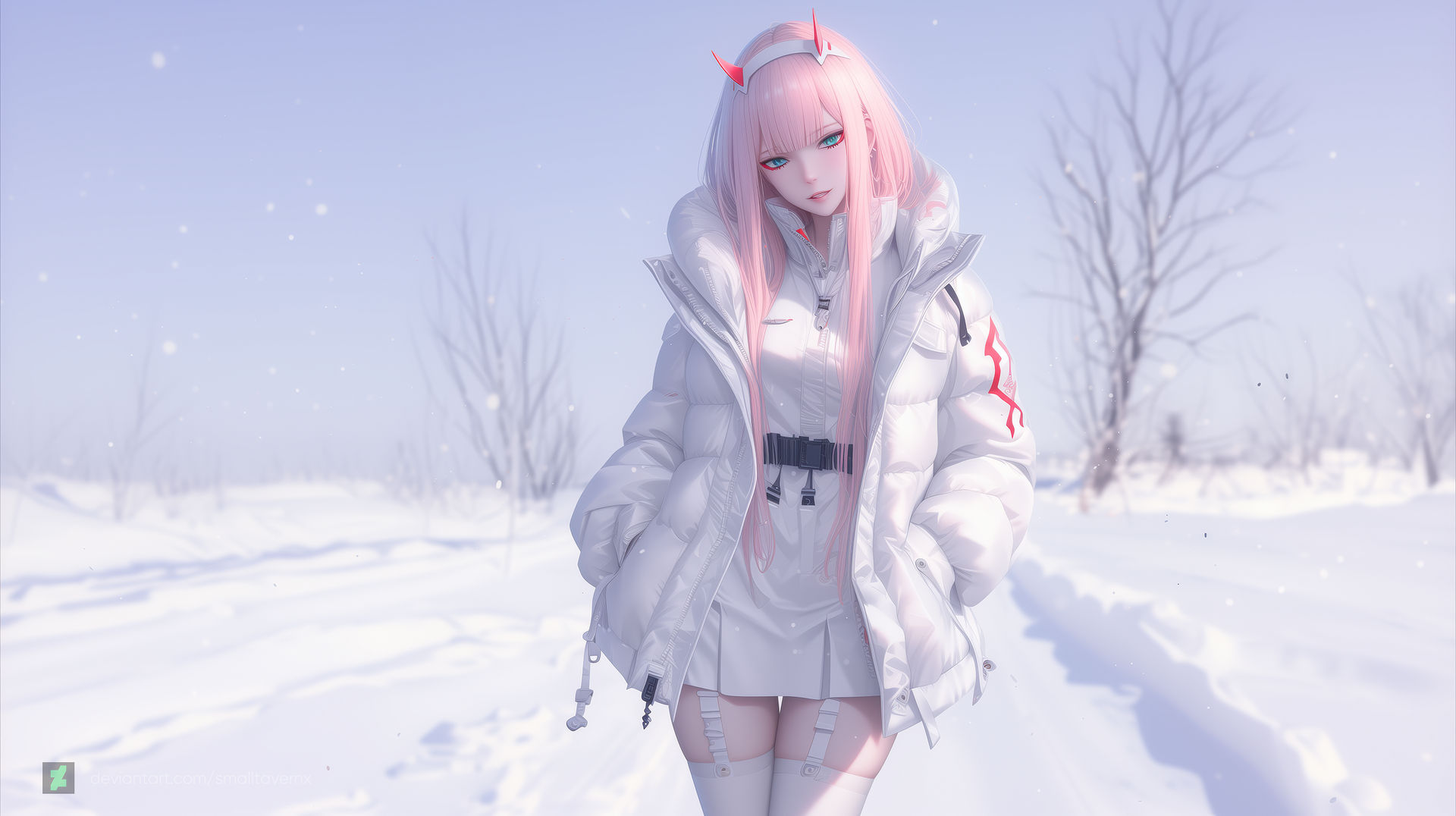 Small Zero Two Zero Two by SmallTavernX on DeviantArt