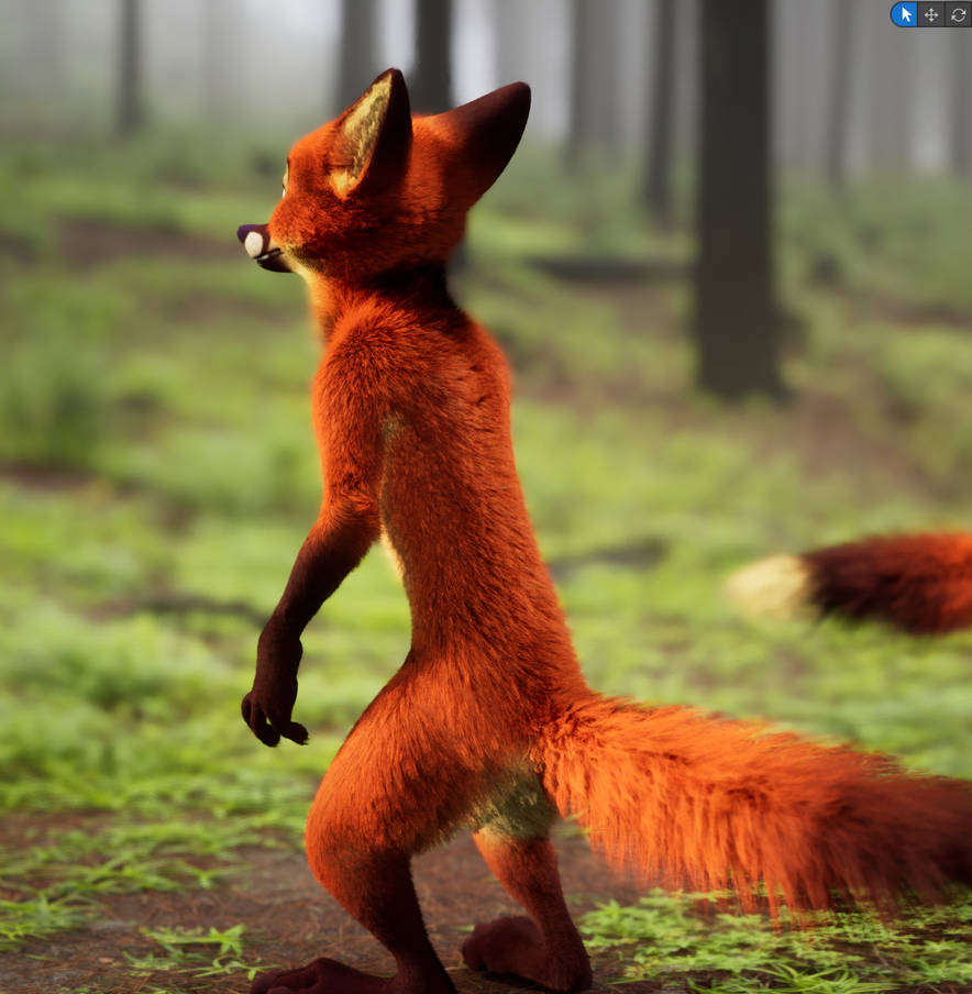 Realtime (60fps) Floofer by EdisonFox on DeviantArt
