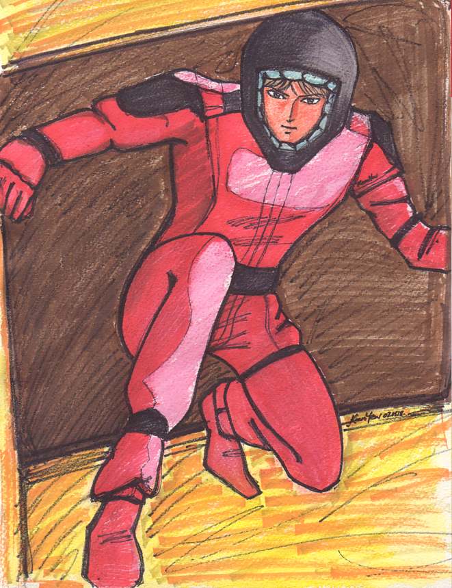 GundamZ - Char pilotsuit