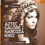 Sexy Aztec Indian Poster