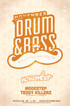 Drum And Bass Poster by DusskDeejay