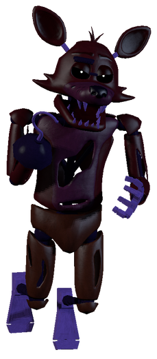 Five Nights At Freddy's 2 - Withered Foxy by Krsman30 on DeviantArt