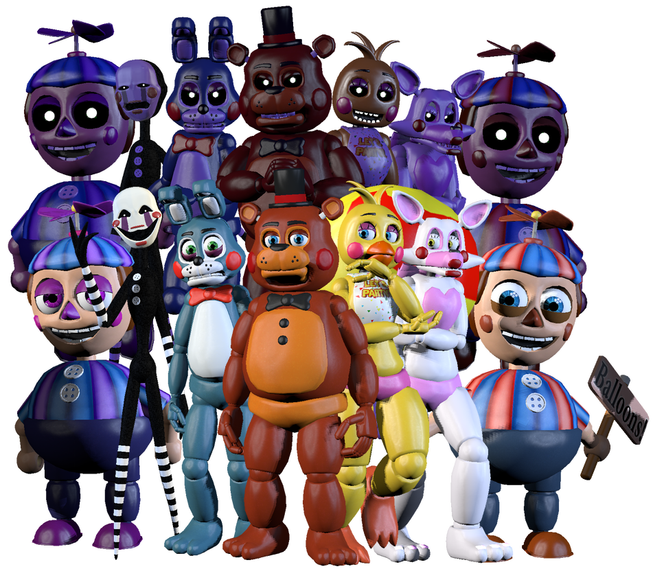 fnaf 2 plus by smwj28928 on DeviantArt