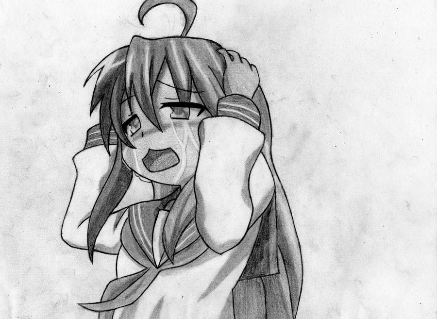 Konata Crying