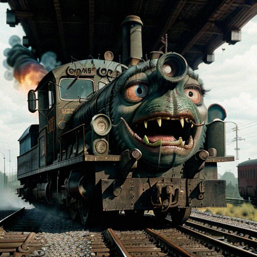 Monster Train Design Monster Train by Ron-Tweedie on DeviantArt