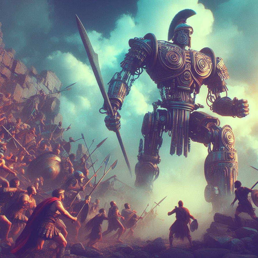 Roman War Robot by Ron-Tweedie on DeviantArt