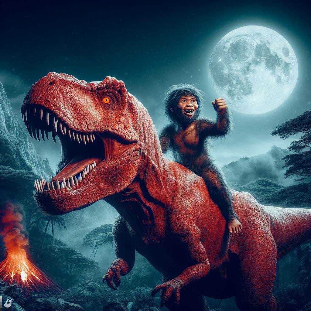 Devil Riding Dinosaur Devil Dinosaur and Moon-Boy by Ron-Tweedie on DeviantArt