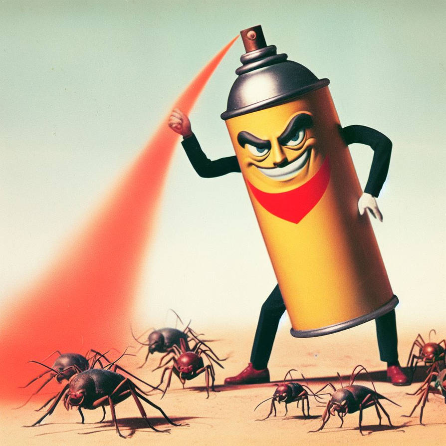 RAID Kills Bugs Dead by Ron Tweedie on DeviantArt RAID Kills Bugs Dead by Ron Tweedie on DeviantArt